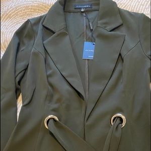 Green JluxLabel Blazer
